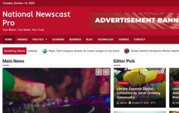 National Newscast Pro (screenshot desktop)