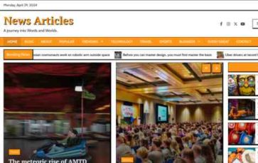 News Articles (screenshot desktop)