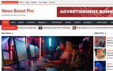 News Boost Pro (screenshot desktop)