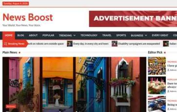 News Boost (screenshot desktop)