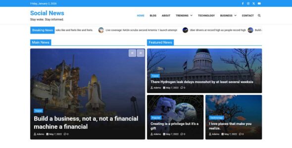 Social News (Adore Themes)