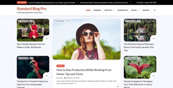 Standard Blog Pro (Adore Themes)