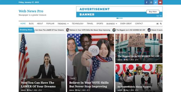 Web News Pro (Adore Themes)