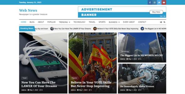 Web News (Adore Themes)