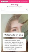 Your Blog (screenshot mobile)