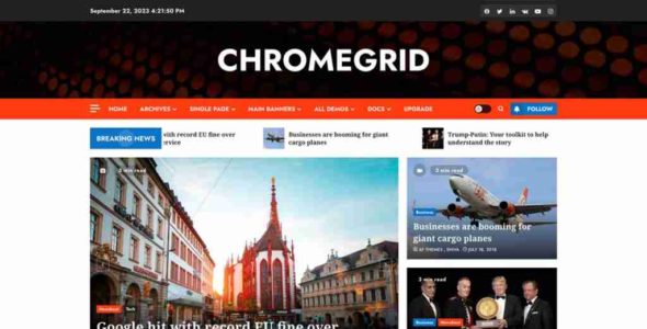 ChromeGrid (AF themes)