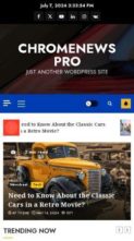 ChromeNews Pro (screenshot mobile)