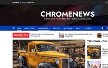 ChromeNews (screenshot desktop)