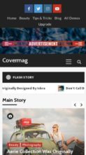 CoverMag (screenshot mobile)