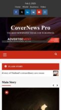 CoverNews Pro (screenshot mobile)
