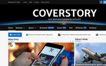 CoverStory (screenshot desktop)
