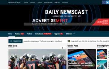 Screenshot Desktop Daily Newscast (screenshot desktop)