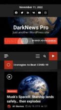 Screenshot Mobile DarkNews Pro (screenshot mobile)