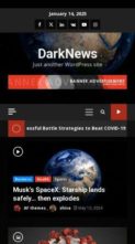 DarkNews (screenshot mobile)