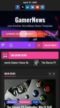 GamerNews (screenshot mobile)