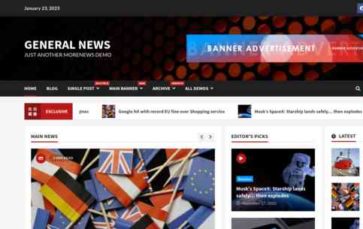 General News (screenshot desktop)