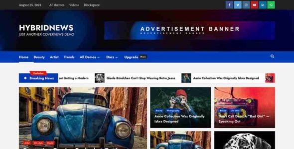 HybridNews (AF themes)