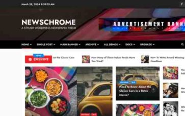 NewsChrome (screenshot desktop)