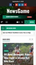 NewsGame (screenshot mobile)