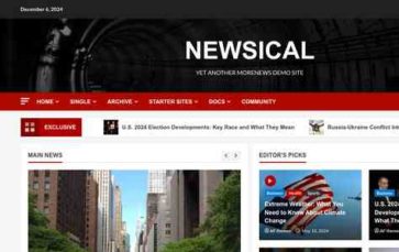 Newsical (screenshot desktop)