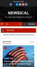 Newsical (screenshot mobile)