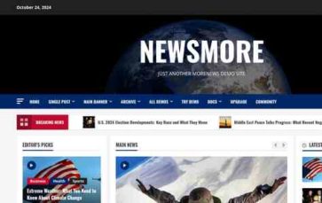 NewsMore (AF themes) - (screenshot desktop)