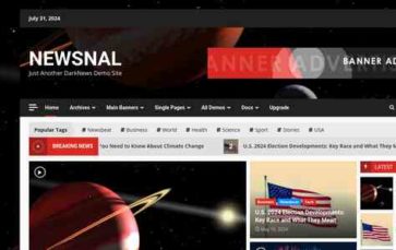 Newsnal (screenshot desktop)