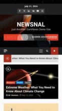 Newsnal (screenshot mobile)