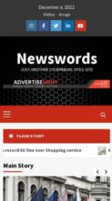 NewsWords (screenshot mobile)