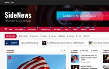 SideNews (screenshot desktop)