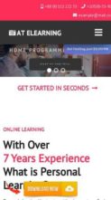 AT Elearning (screenshot mobile)