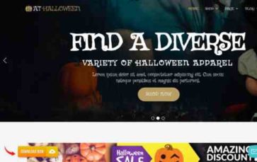 AT Halloween (screenshot desktop)