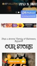 AT Halloween (screenshot mobile)