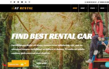 AT Rental (screenshot desktop)
