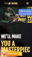 AT Tattoo (screenshot mobile)