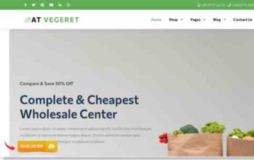 AT Vegeret (screenshot desktop)