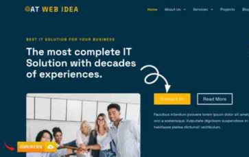 AT Web Idea (screenshot desktop)