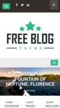 Free Blog (screenshot mobile)