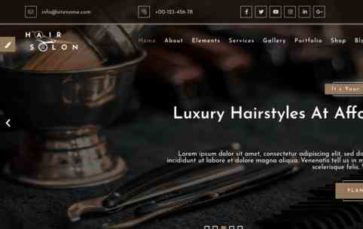 Hairsalon Pro (screenshot desktop)