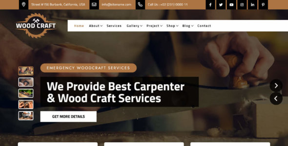 Woodcraft Pro (Alexa Themes)