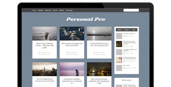 Personal Pro (Ammu Themes)