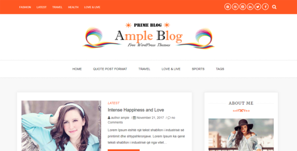 Ample Blog (Ample Themes)