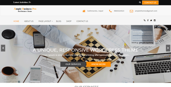 Ample Business Pro (Ample Themes)