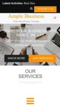 Ample Business (screenshot mobile)