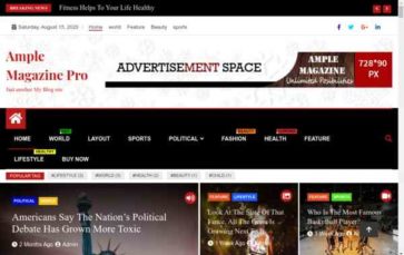Ample Magazine Pro (screenshot desktop)