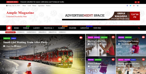 Ample Magazine (Ample Themes)