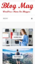 Blog Mag (Ample Themes) - (screenshot mobile)