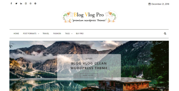 Blog Vlog Pro (Ample Themes)