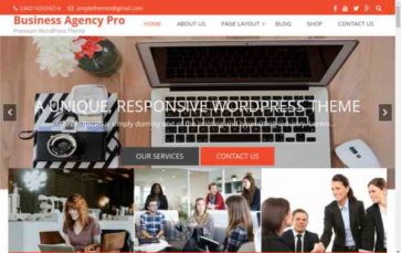 Business Agency Pro (screenshot desktop)