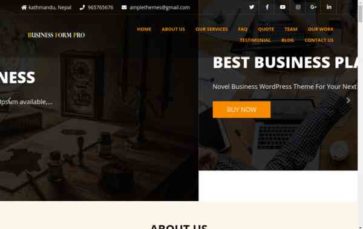Business Form Pro (screenshot desktop)